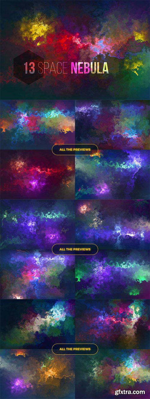 Space Nebula Backgrounds