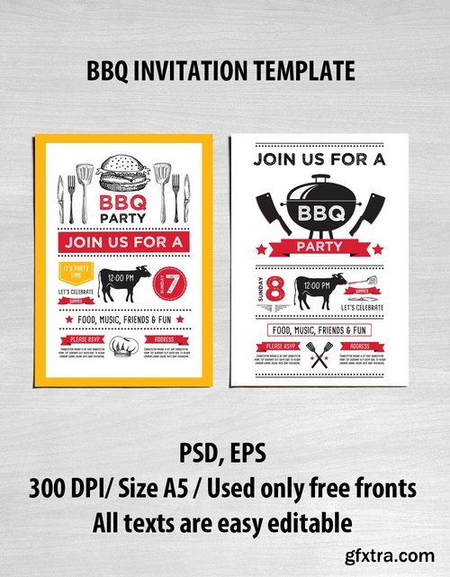 GraphicRiver - Bbq Party Invitation 11922152