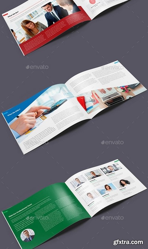 GraphicRiver - ProBiz – Business and Corporate Annual Report Horizontal 19428223