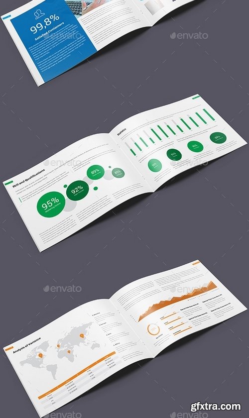 GraphicRiver - ProBiz – Business and Corporate Annual Report Horizontal 19428223