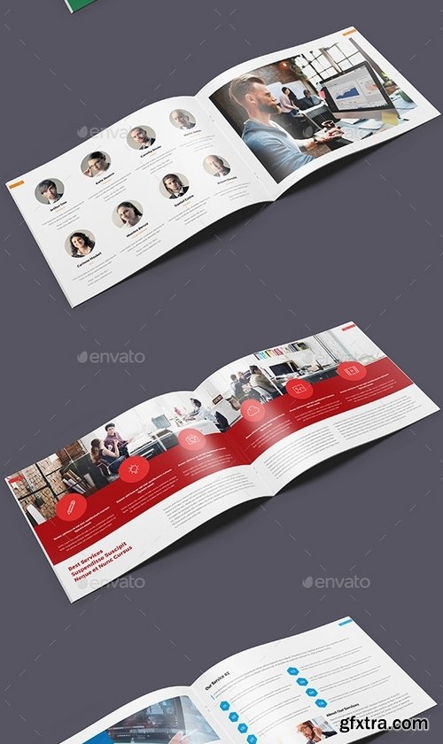 GraphicRiver - ProBiz – Business and Corporate Annual Report Horizontal 19428223