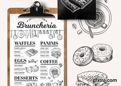 GraphicRiver - Brunch Menu Template 19523421