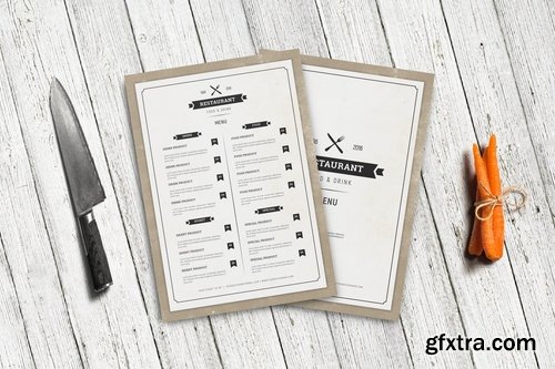 GraphicRiver - Clean Food Menu 18501824