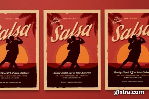 GraphicRiver - Salsa Dance Flyer 19407891