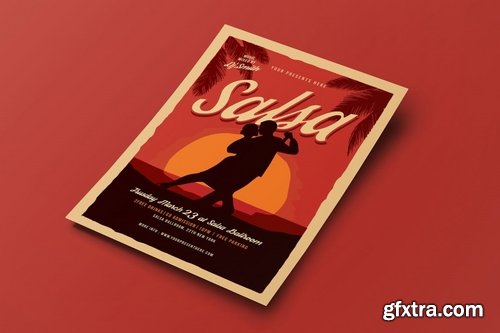 GraphicRiver - Salsa Dance Flyer 19407891