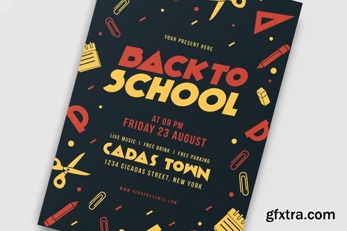 GraphicRiver - Back to School 17201383