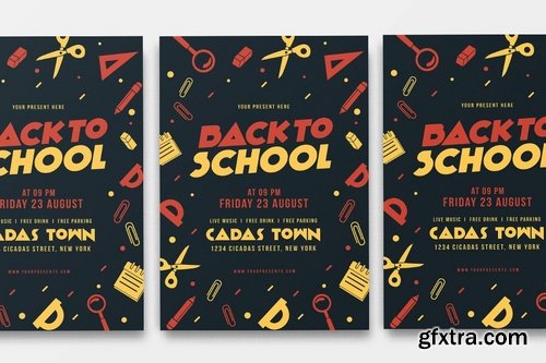 GraphicRiver - Back to School 17201383