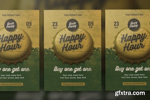 GraphicRiver - Happy Hour Vol3 18354638