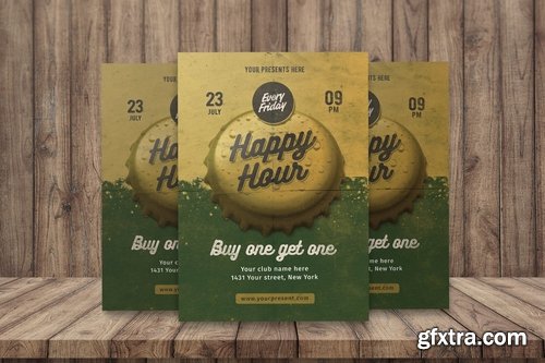 GraphicRiver - Happy Hour Vol3 18354638