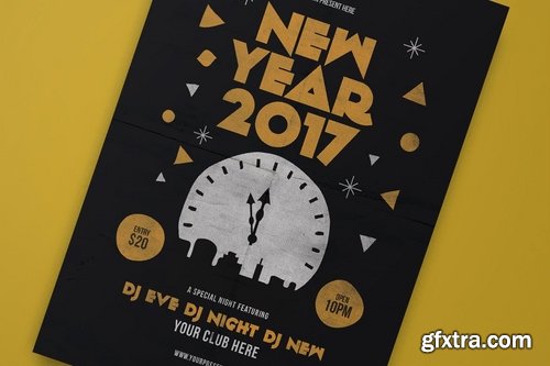 GraphicRiver - New Year Flyer vol2 19109167