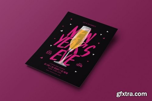 GraphicRiver - New Year Flyer 19077403