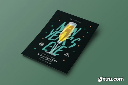 GraphicRiver - New Year Flyer 19077403