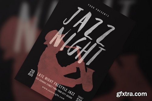 GraphicRiver - Jazz Music Flyer 17279569