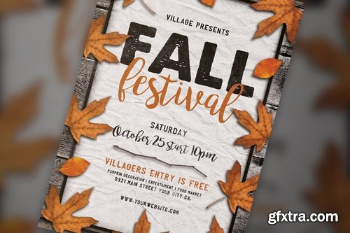 GraphicRiver - Fall Festival Flyer 17652574