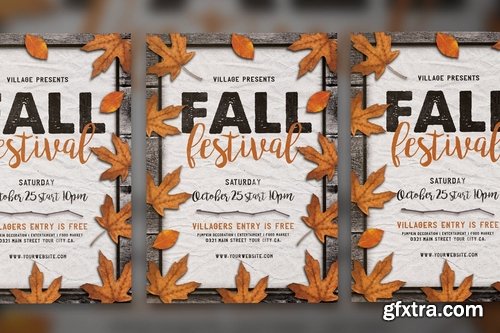 GraphicRiver - Fall Festival Flyer 17652574