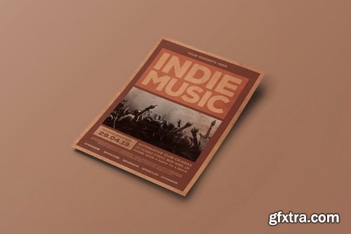 GraphicRiver - Indie Music Flyer 18676130