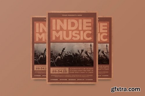 GraphicRiver - Indie Music Flyer 18676130