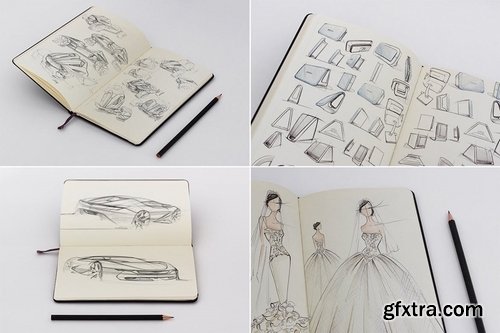 Sketchbook Mockups