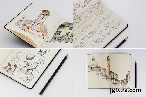 Sketchbook Mockups