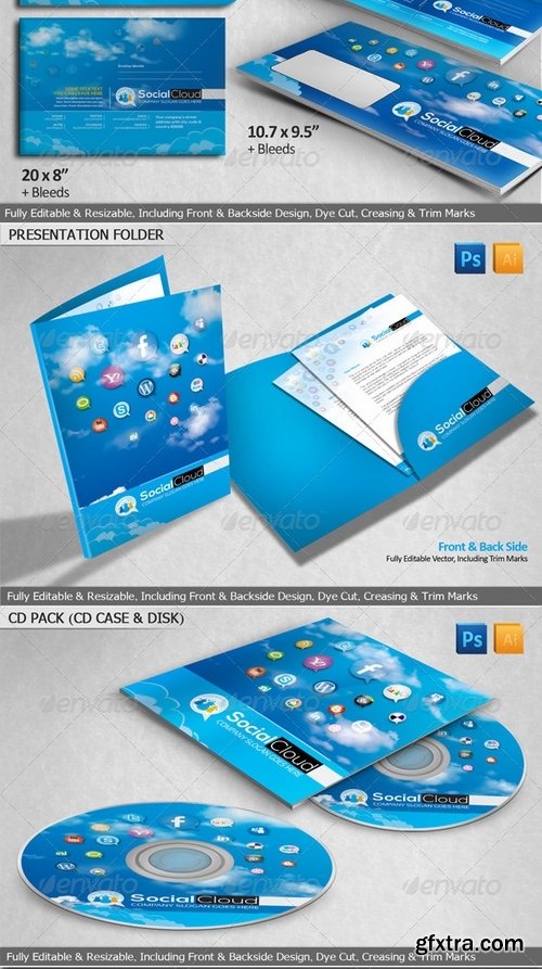 GraphicRiver - Social Media Small Business Stationery 6469861