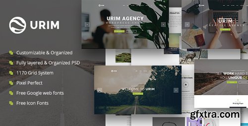 ThemeForest - Urim | Creative Multipurpose PSD Template 19593967