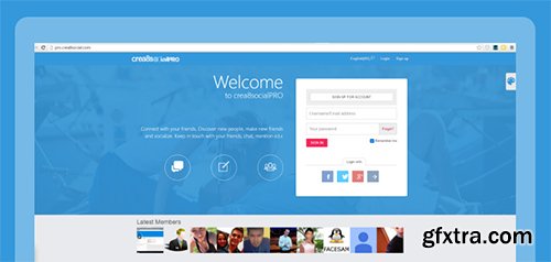 Crea8socialPRO v6.2.2 - PHP Social Networking Platform Script