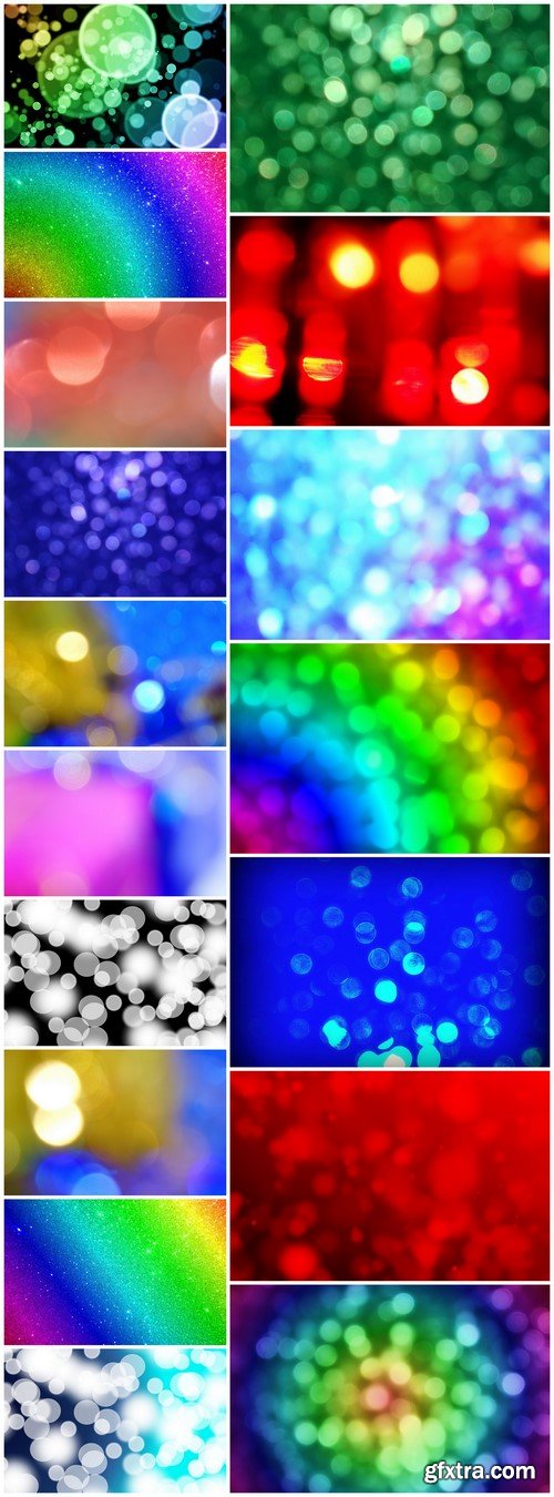 Bokeh Background 17X EPS