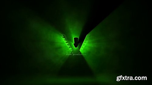 Videohive Short Cinematic Light Rays Logo Intro 18093220