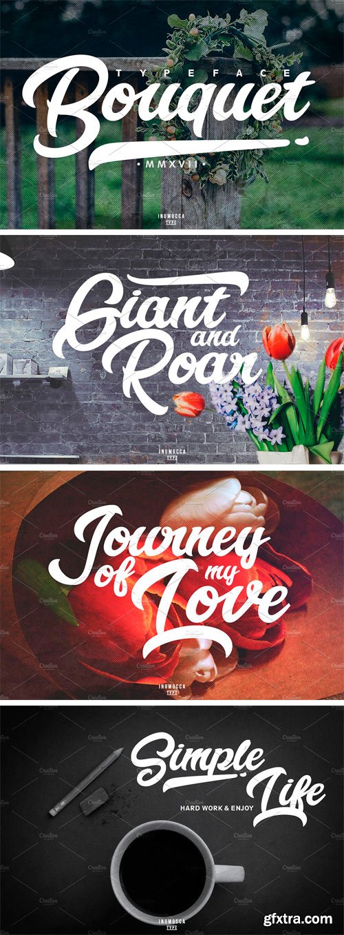 CM 1319658 - Bouquet Typeface