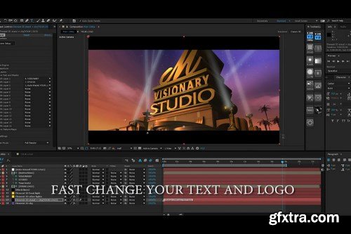 Greatness Gold Logo After Effects Templates