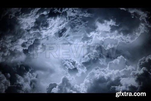 Dark Clouds Stock Motion Graphics