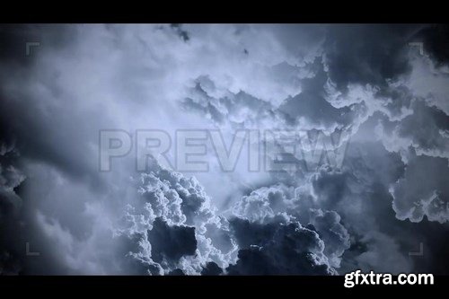 Dark Clouds Stock Motion Graphics