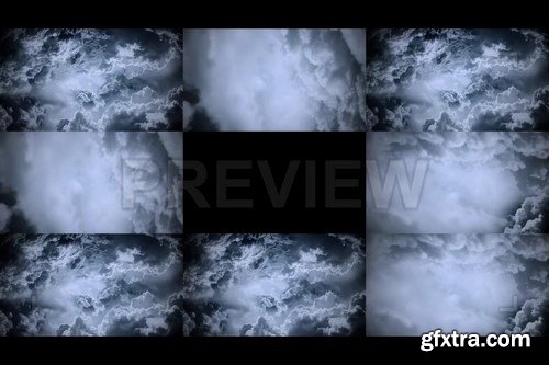 Dark Clouds Stock Motion Graphics