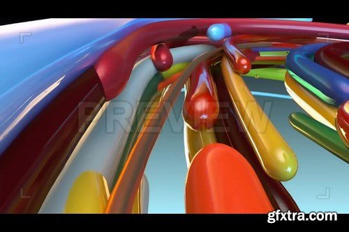 Colored Lines Stock Motion Graphics