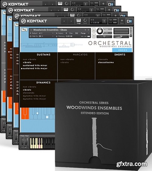 Sonokinetic Woodwinds Ensembles EXTENDED EDITION 24BiT v1.1 KONTAKT-MAGNETRiXX