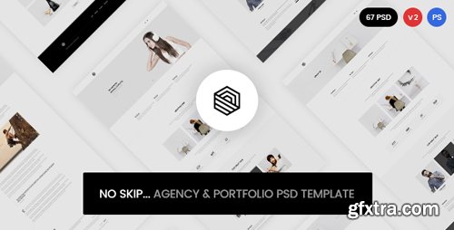 ThemeForest - No Skip - Creative Agency & Portfolio PSD Template 18958524