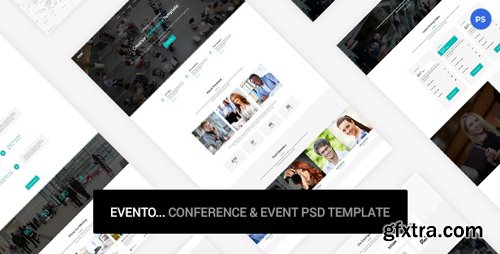 ThemeForest - Evento - Conference & Event PSD Template 19253008