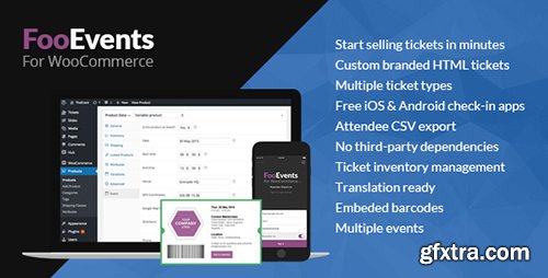 CodeCanyon - FooEvents for WooCommerce v1.2.17 - 11753111