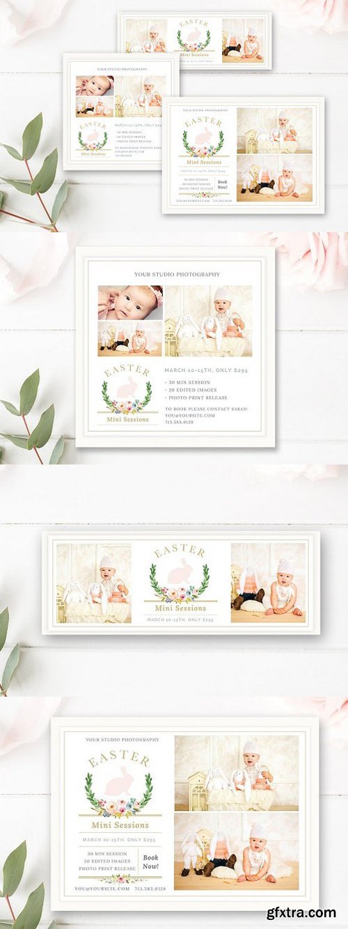 CM - Easter Mini Session Template Set 1313219