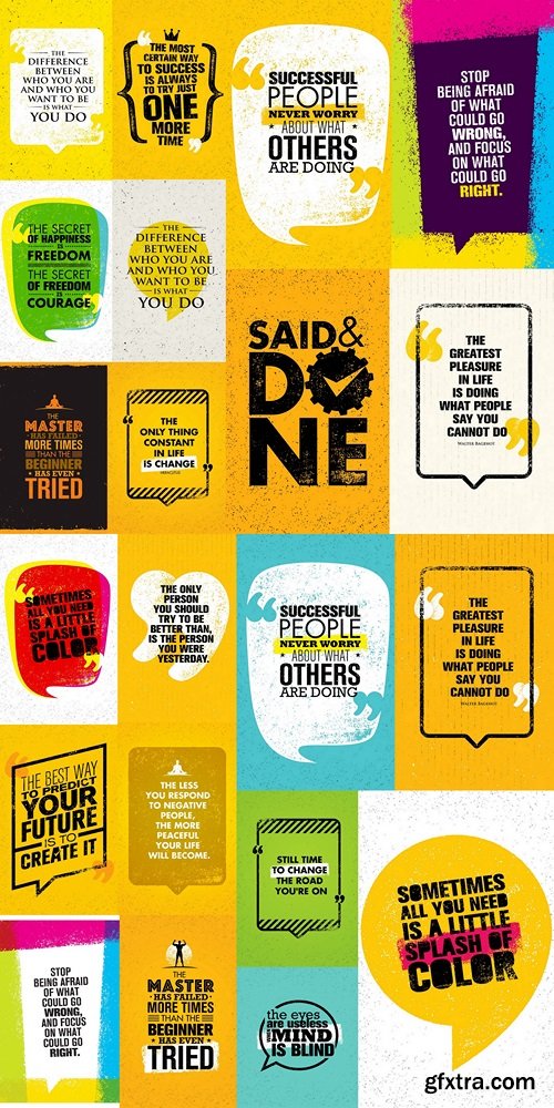 Creative Motivation Quote Template. Vector Typography Banner Design Concept 2