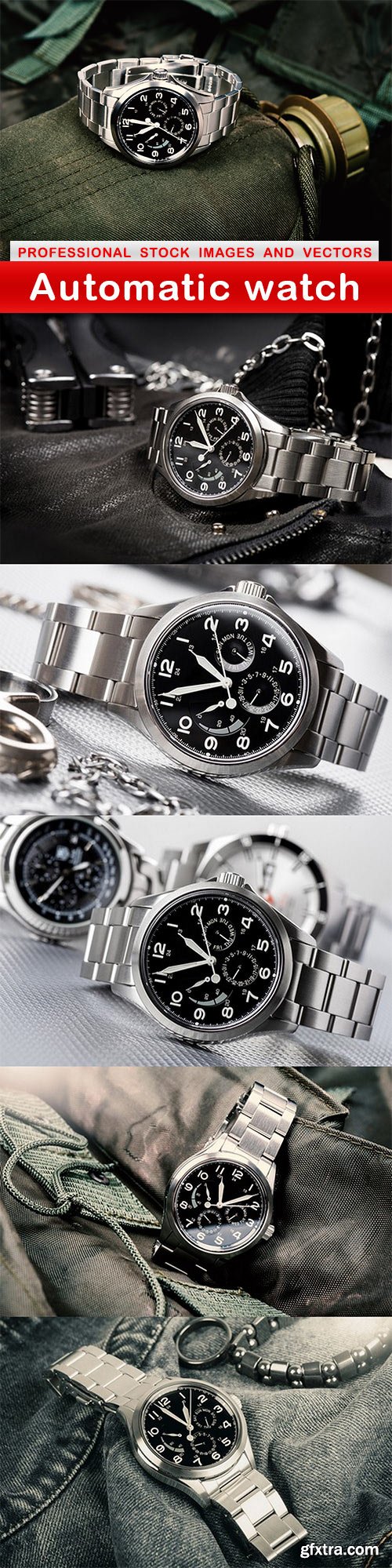 Automatic watch - 6 UHQ JPEG