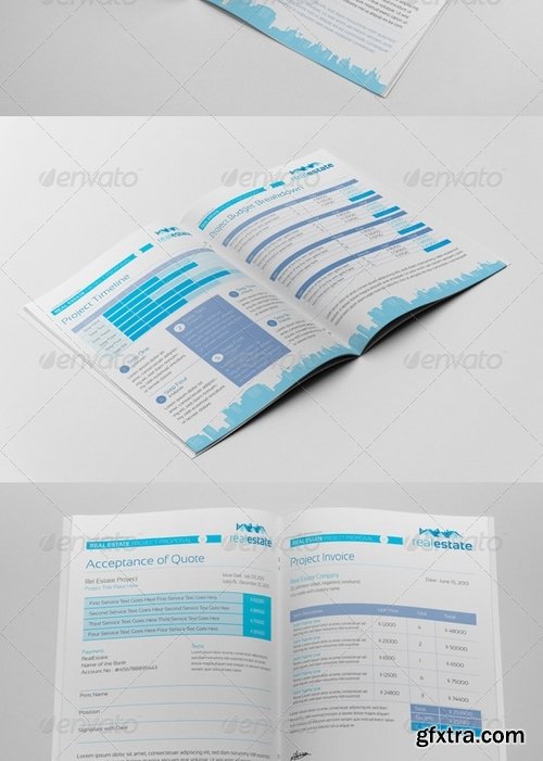 GraphicRiver - Real Estate Corporate Clean Project Proposal 4960287