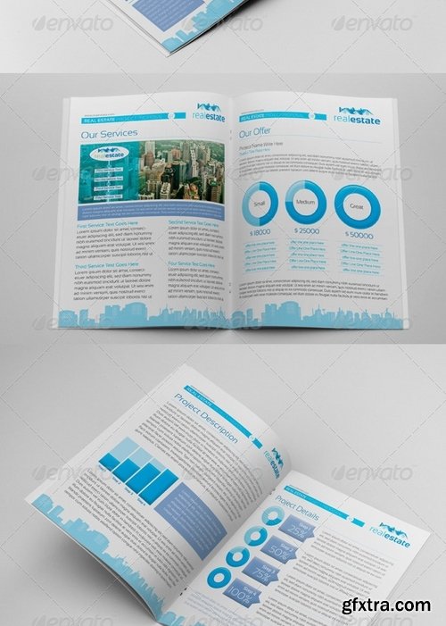 GraphicRiver - Real Estate Corporate Clean Project Proposal 4960287