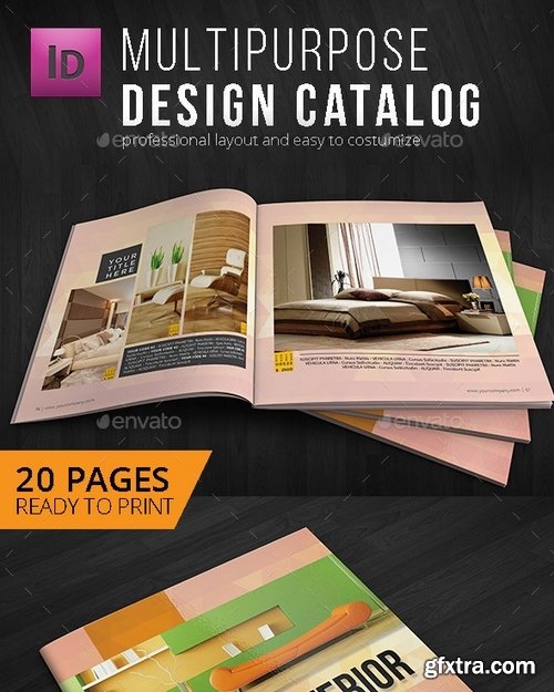 GraphicRiver - Square Modern Brochure Catalog Template 11260922