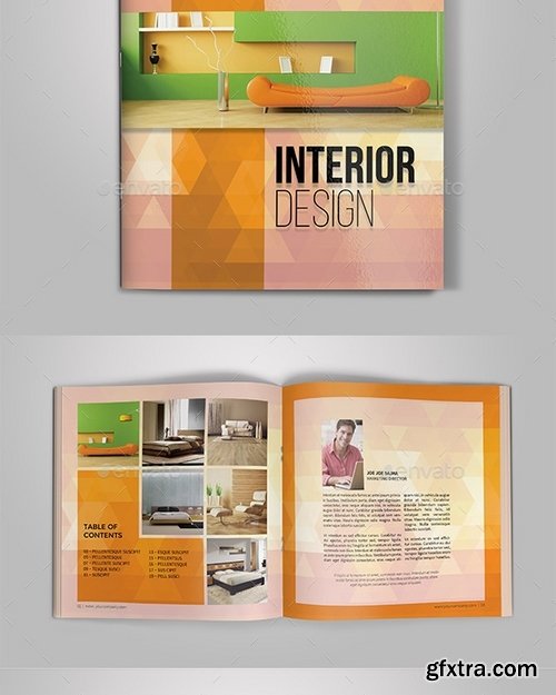 GraphicRiver - Square Modern Brochure Catalog Template 11260922