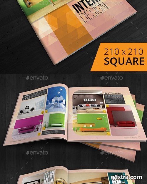 GraphicRiver - Square Modern Brochure Catalog Template 11260922