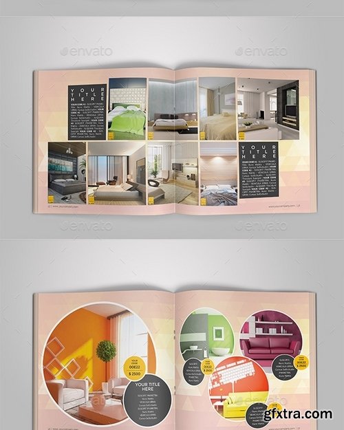 GraphicRiver - Square Modern Brochure Catalog Template 11260922