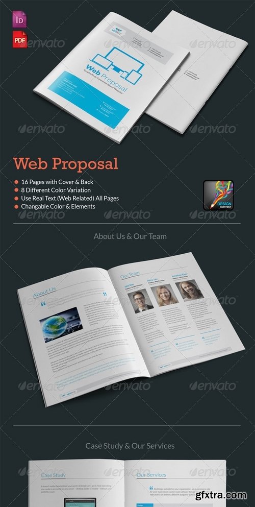 GraphicRiver - Web Proposal (For Web Design & Development Agency) 7025608