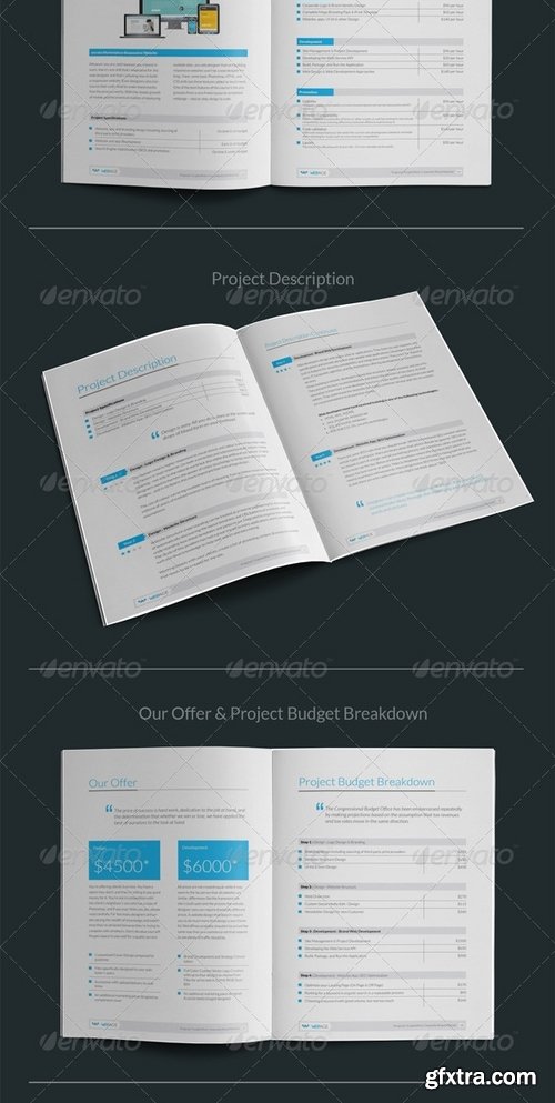 GraphicRiver - Web Proposal (For Web Design & Development Agency) 7025608