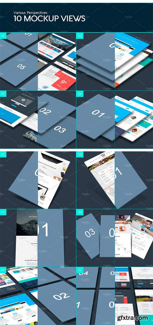 CM 1237145 - The Perspective Website Mockup